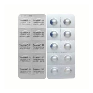 Smart Pharma - Thuốc Topamax 25 điều trị động kinh cục bộ, dự phòng đau nửa đầu (6 vỉ x 10 viên) 1 Smart Pharma - Topamax 25mg 2