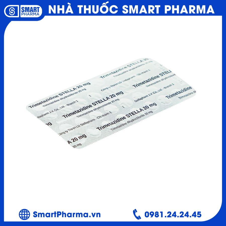 Trimetazidine 20mg 3 Smart Pharma - Trimetazidine 20mg 3