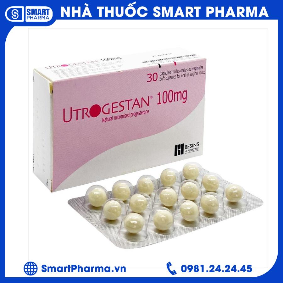 Utrogestan 100mg Smart Pharma - Utrogestan 100mg
