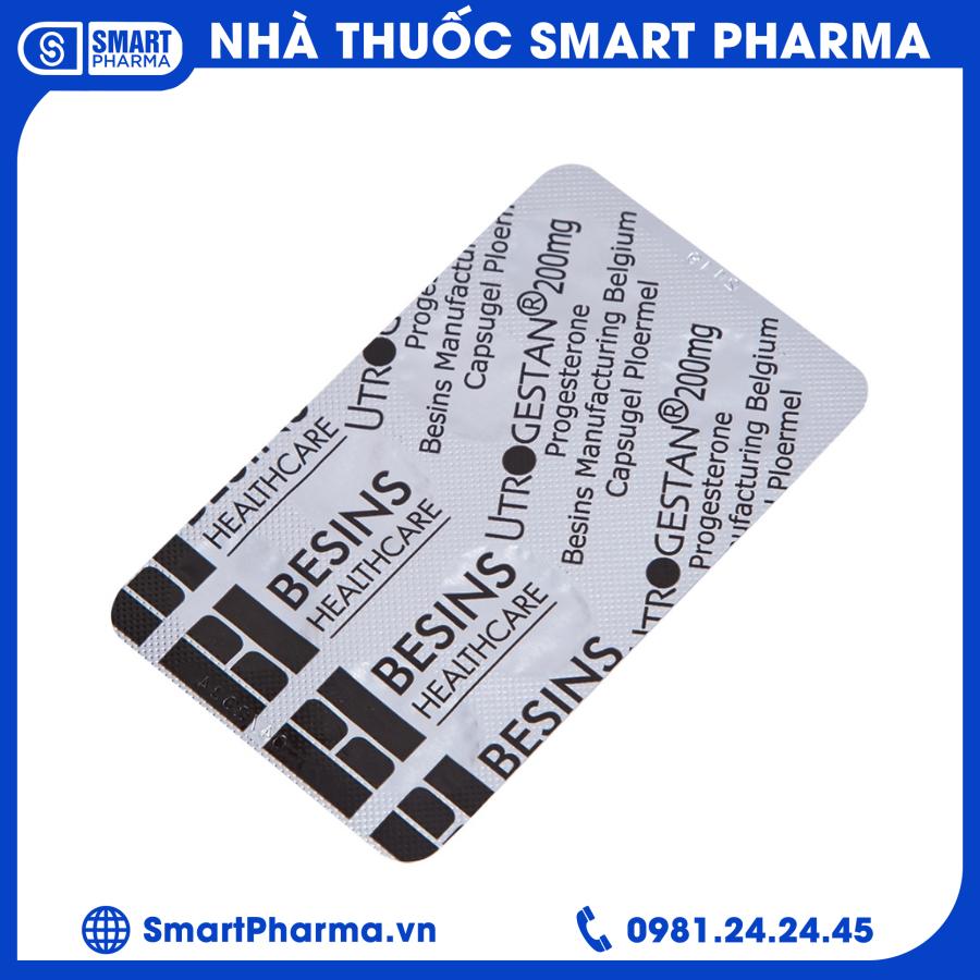 Utrogestan 200mg100mg Smart Pharma - Utrogestan 200mg100mg