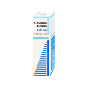 Smart Pharma - Viên sủi Calcium Hasan 500mg phòng và hỗ trợ điều trị bệnh loãng xương (20 viên) 2 Smart Pharma - Vien sui Calcium1