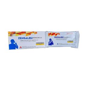 Smart Pharma - Thuốc Zensalbu 2.5mg CPC1HN kiểm soát co thắt phế quản mạn, điều trị hen nặng cấp tính (2 vỉ x 5 ống) 1 Smart Pharma - Zensalbu nebules 2.5 5