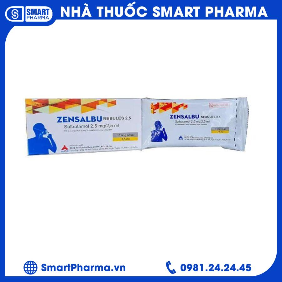 Zensalbu nebules 2.5 5 Smart Pharma - Zensalbu nebules 2.5 5