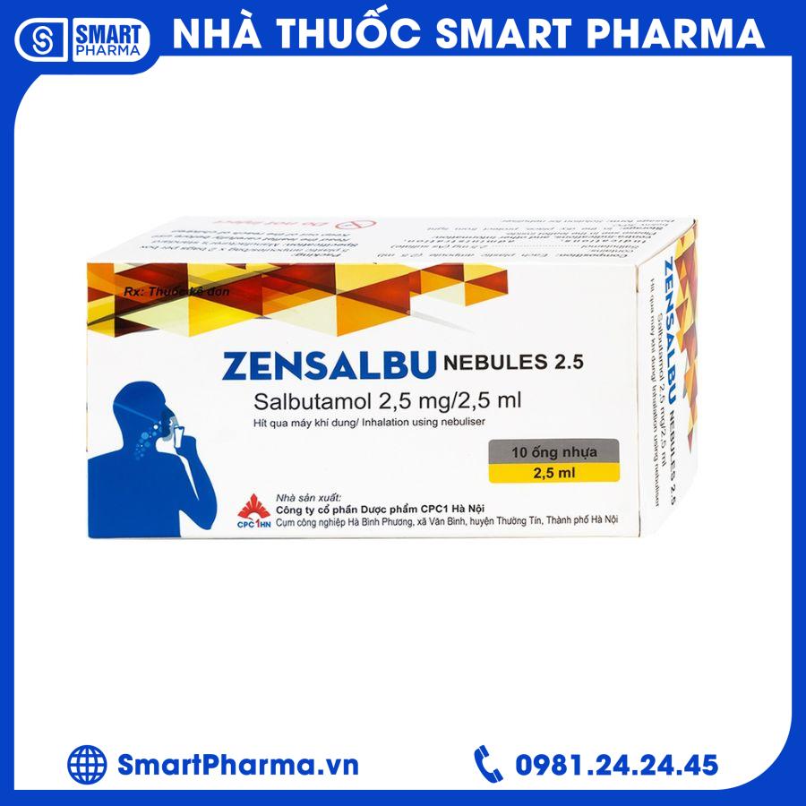 Zensalbu nebules 2.5 Smart Pharma - Zensalbu nebules 2.5