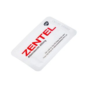 Smart Pharma - Thuốc Zentel Albendazole 200mg GSK điều trị các loại giun đường ruột nhạy cảm (1 vỉ x 2 viên) 1 Smart Pharma - Zentel.3png