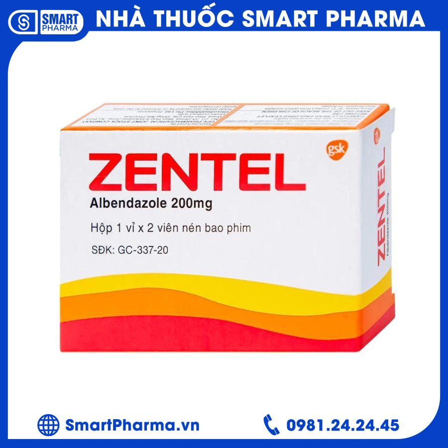 Zentel Thuốc Zentel Albendazole 200mg