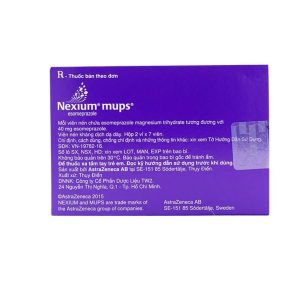 Smart Pharma - Viên nén Nexium Mups 40mg điều trị trào ngược dạ dày - thực quản, loét dạ dày (2 vỉ x 7 viên) 2 Smart Pharma - a3 14