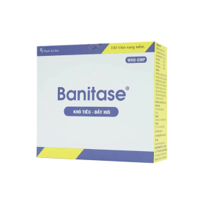 Smart Pharma - Thuốc Banitase điều trị khó tiêu đầy hơi (20 vỉ x 5 viên) 2 Smart Pharma - a3 18