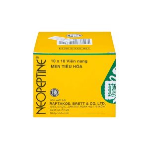 Smart Pharma - Men tiêu hóa Neopeptine hỗ trợ điều trị đầy hơi, khó tiêu, biếng ăn (10 vỉ x 10 viên) 5 Smart Pharma - a5 4