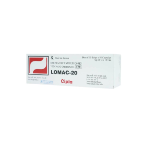 Smart Pharma - Thuốc Lomac-20 Cipla điều trị viêm loét dạ dày - tá tràng, trào ngược thực quản (10 vỉ x 10 viên) 5 Smart Pharma - a6 1