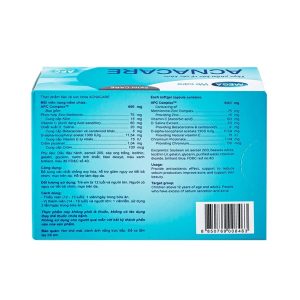 Smart Pharma - Viên uống Acnacare Mega We Care bổ sung chất chống oxy hóa, ngăn ngừa mụn (3 vỉ x 10 viên) 3 Smart Pharma - acnacare1