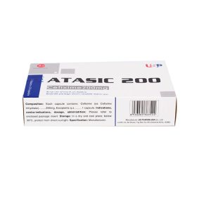 Smart Pharma - Thuốc kháng sinh Atasic 200mg USP điều trị nhiễm trùng đường hô hấp (3 vỉ x 10 viên) 2 Smart Pharma - atasic 200 2