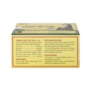 Smart Pharma - Viên uống Bạch Địa Căn Hose Hoa Sen dùng cho người cảm sốt nóng cần hạ nhiệt, đau đầu (10 vỉ x 10 viên) 1 Smart Pharma - bach dia can 1