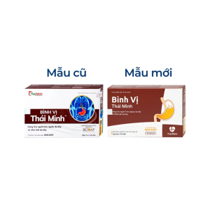 Smart Pharma - Viên uống Bình Vị Thái Minh hỗ trợ giảm acid dịch vị, giúp bảo vệ niêm mạc dạ dày (2 vỉ x 10 viên) 1 Smart Pharma - binh vi thai minh1