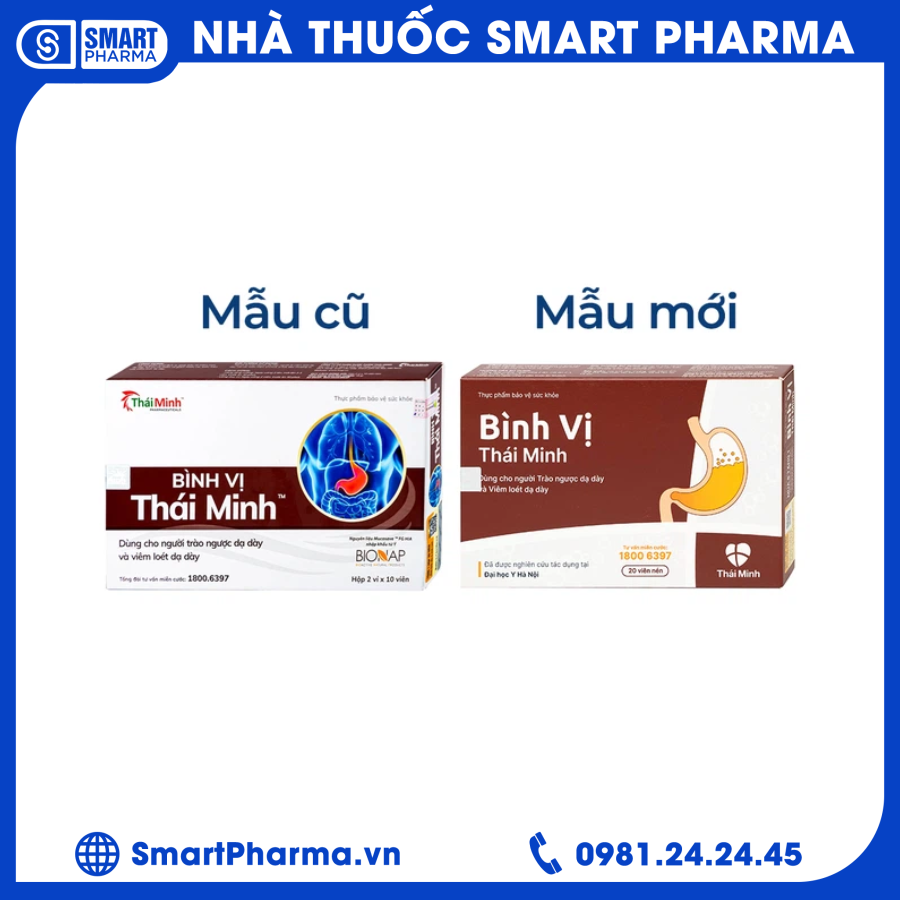 bình vị thái minh1 Smart Pharma - binh vi thai minh1