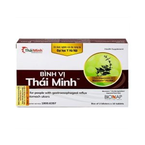 Smart Pharma - Viên uống Bình Vị Thái Minh hỗ trợ giảm acid dịch vị, giúp bảo vệ niêm mạc dạ dày (2 vỉ x 10 viên) 3 Smart Pharma - binh vi thai minh3