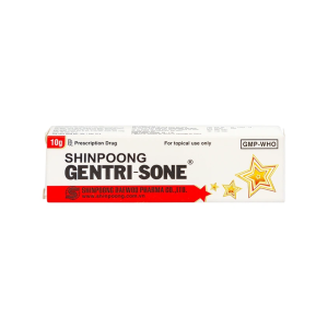 Smart Pharma - Kem Gentrisone ShinPoong Deawoo điều trị nấm da, giảm viêm ngứa da (10g) 1 Smart Pharma - gentrison 10g 1