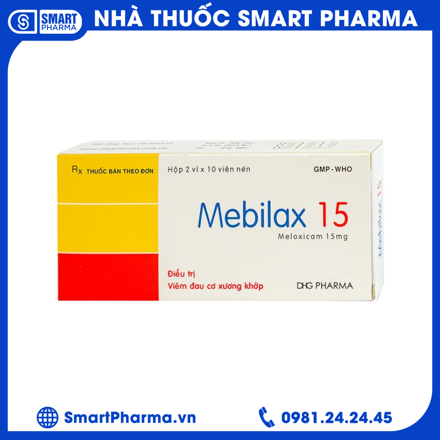 mebilax 15 Thuốc Mebilax 15