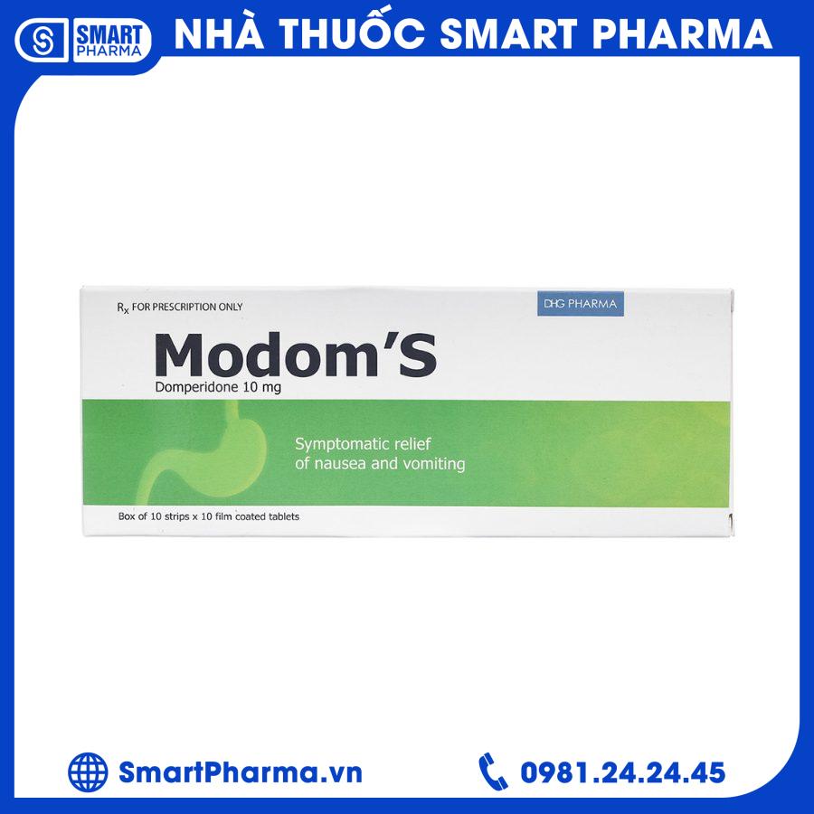 Viên nén Modom's 10mg DHG Viên nén Modom's 10mg DHG