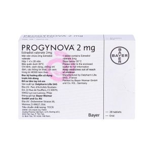 Smart Pharma - Thuốc Progynova 2mg Bayer điều trị chứng thiếu estrogen (1 vỉ x 28 viên) 1 Smart Pharma - progynova2