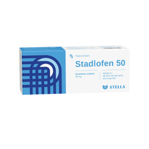 Smart Pharma - Thuốc Stadlofen Stella 50mg giảm đau và viêm khớp, rối loạn cơ xương cấp tính (5 vỉ x 10 viên) 1 Smart Pharma - stadlofen1
