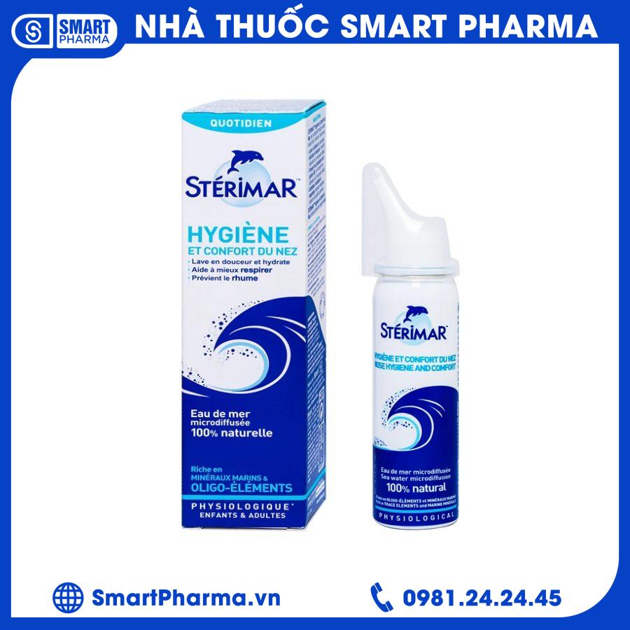sterima nl2 Dung dịch xịt mũi Stérimar