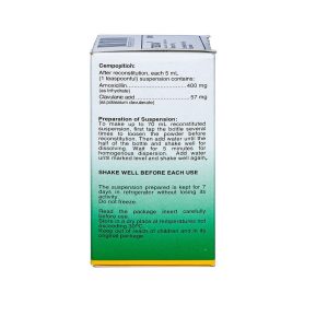 Smart Pharma - Bột pha uống Tedavi 400mg/57mg điều trị nhiễm khuẩn, viêm xoang, viêm tai giữa (70ml) 3 Smart Pharma - tedavi 3