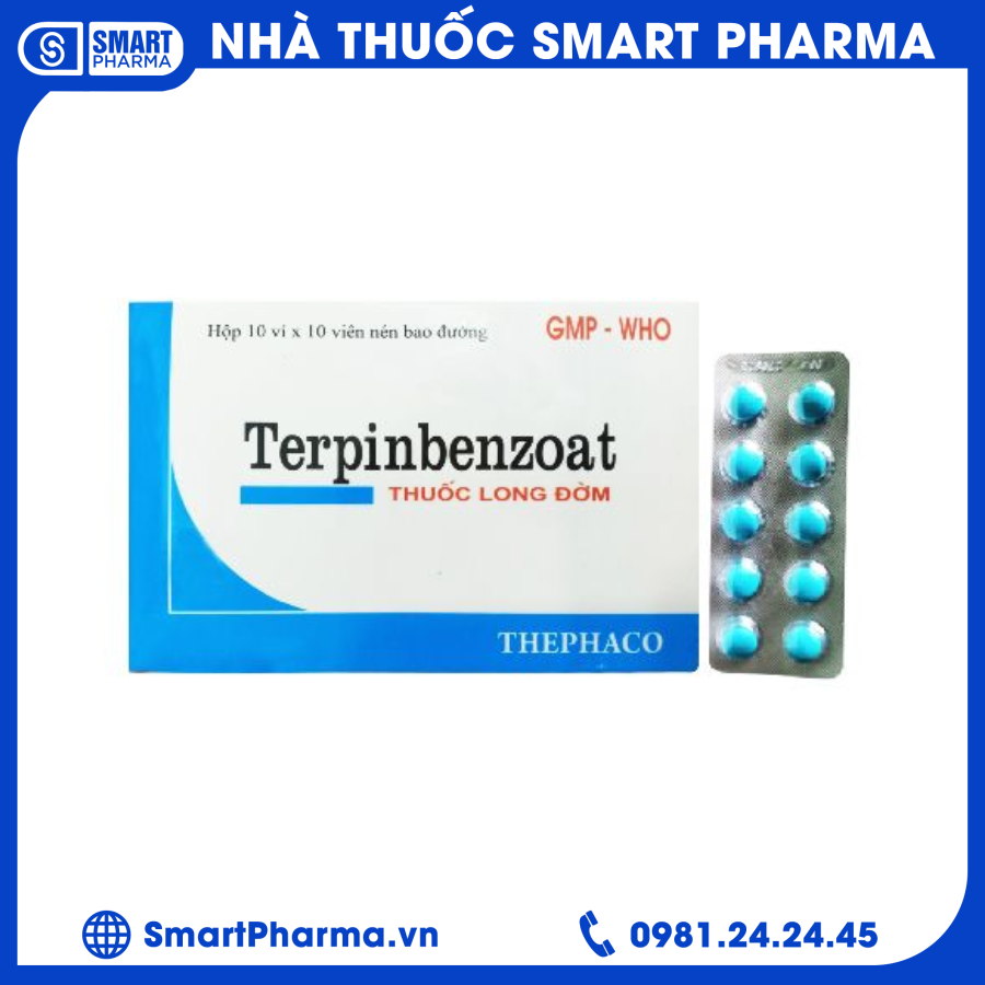 terpin thanh hoá Thuốc Terpin Benzoat