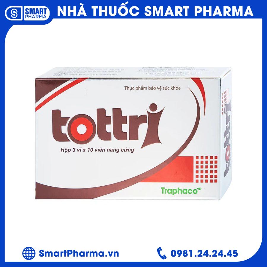tottri nang cứng Thành phần Công dụng Cách dùng Tác dụng phụ Lưu ý Bảo quản Viên uống Tottri
