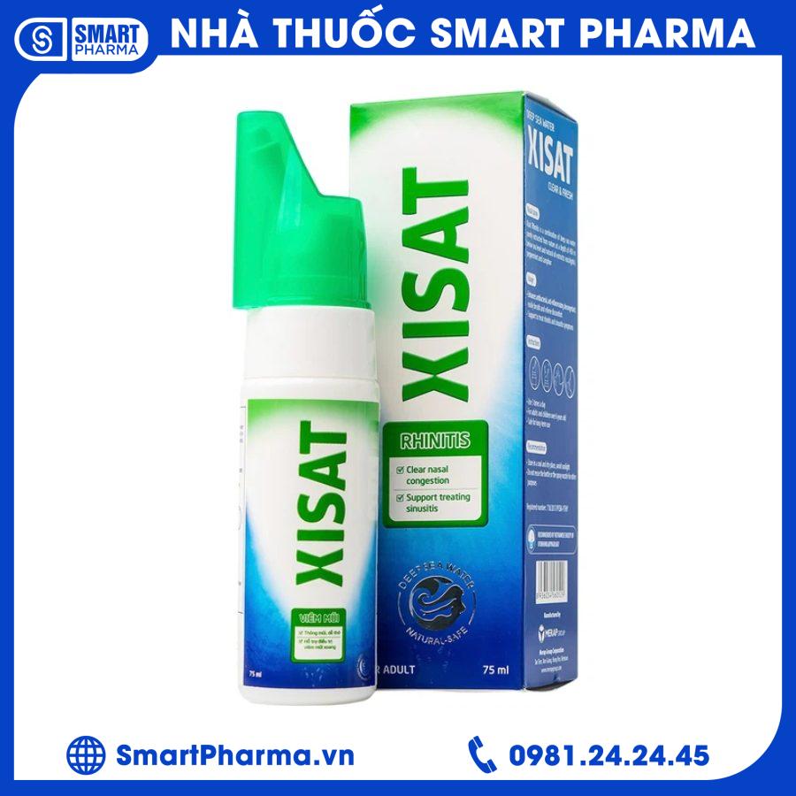 Xịt mũi nước biển sâu Xisat viêm mũi xoang Xịt mũi nước biển sâu Xisat viêm mũi xoang