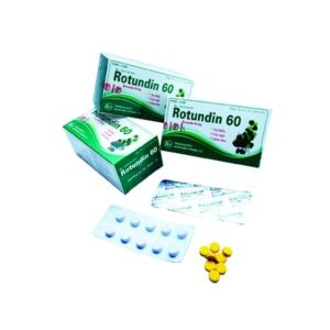 Thuốc Rotundin 60 giúp an thần, giảm đau co thắt ở đường tiêu hóa (10 vỉ x 10 viên)