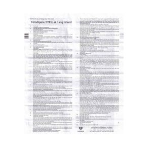 Smart Pharma - Thuốc Felodipine Stella 5mg Retard kiểm soát tăng huyết áp (10 vỉ x 10 viên) 1 Smart Pharma - 2 16