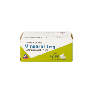 Smart Pharma - Thuốc Vincerol 1mg dùng trong bệnh tim gây tắc mạch, nhồi máu cơ tim (10 vỉ x 10 viên) 2 Smart Pharma - 3 16