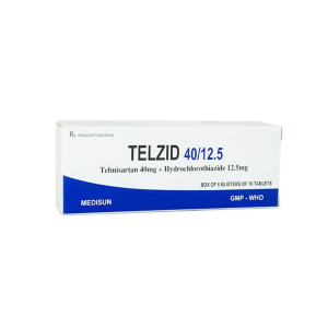 Smart Pharma - Thuốc Telzid 40/12.5 điều trị tăng huyết áp (6 vỉ x 10 viên) 2 Smart Pharma - 3 2