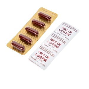 Smart Pharma - Viên nang mềm L-Cystine 500mg Phils Lin hỗ trợ điều trị viêm da do thuốc, sạm da, tàn nhang (12 vỉ x 5 viên) 2 Smart Pharma - 3 33