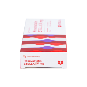 Smart Pharma - Thuốc Rosuvastatin 20mg điều trị tăng cholesterol máu (3 vỉ x 10 viên) 4 Smart Pharma - 5 4
