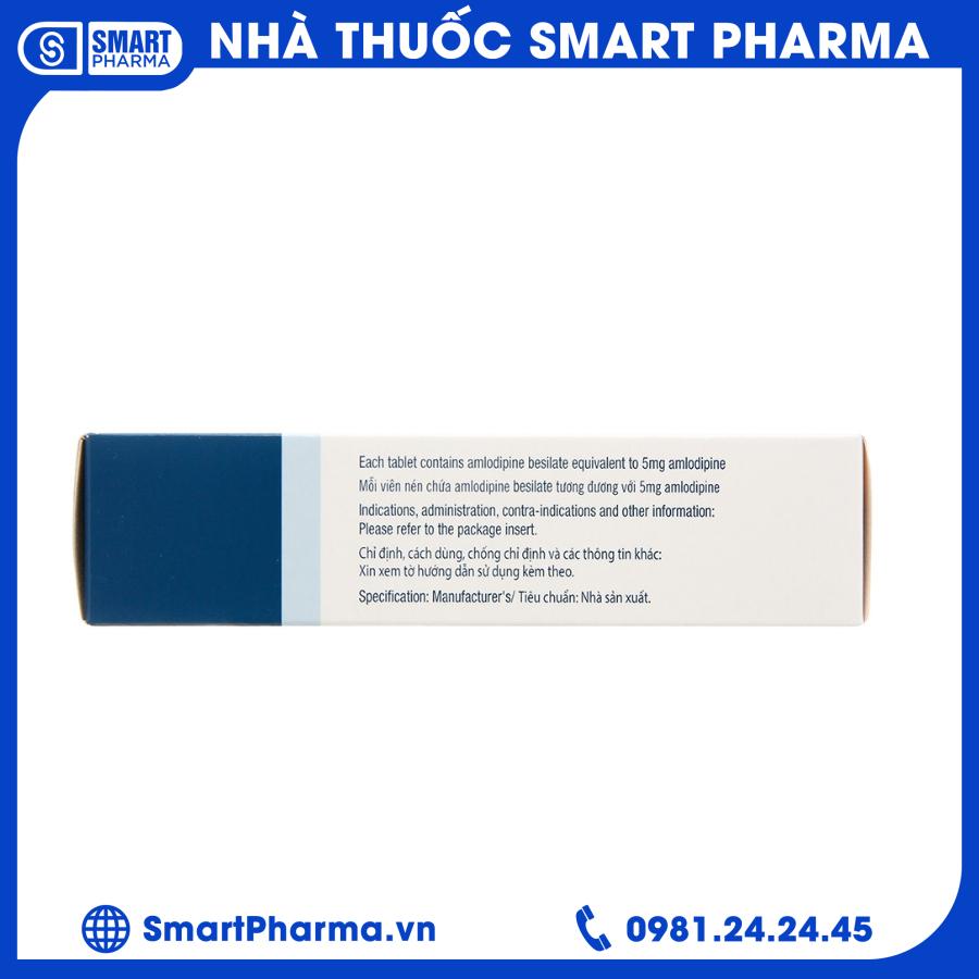 Amlor Pfizer 5mg (2) Smart Pharma - Amlor Pfizer 5mg 2