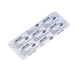 Smart Pharma - Amlor 5mg Pfizer trị tăng huyết áp, bệnh mạch vành, đau thắt ngực (3 vỉ x 10 viên) 2 Smart Pharma - Amlor Pfizer 5mg 3