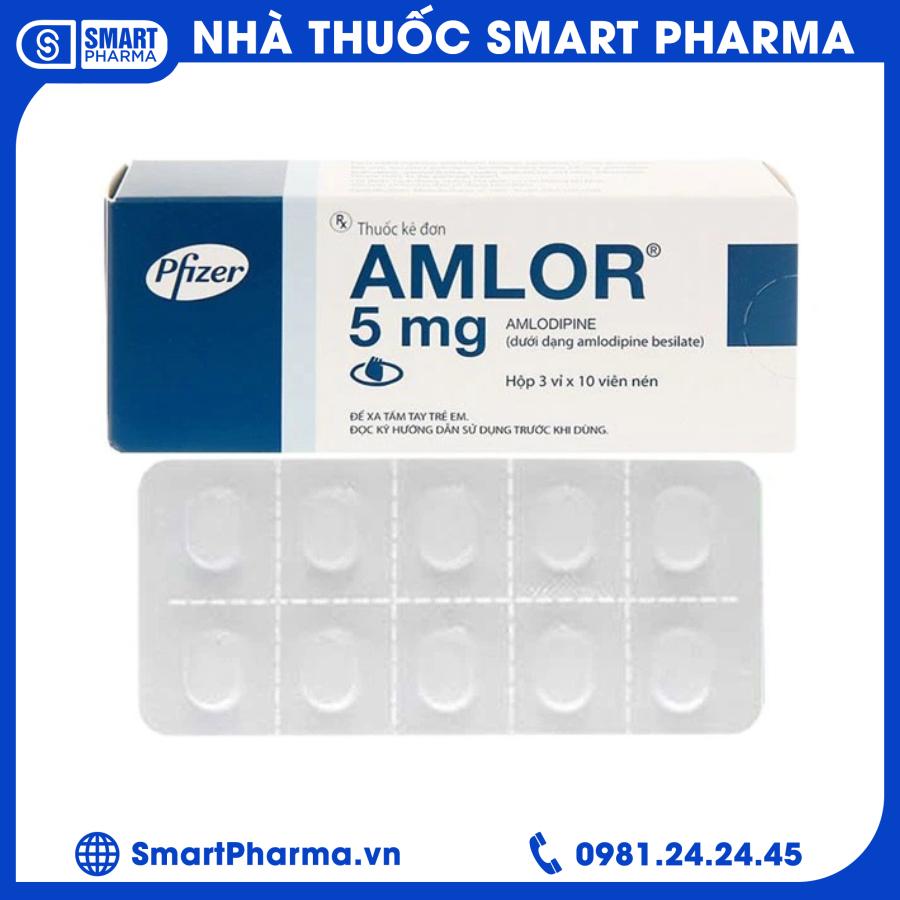 Amlor Pfizer 5mg Smart Pharma - Amlor Pfizer 5mg