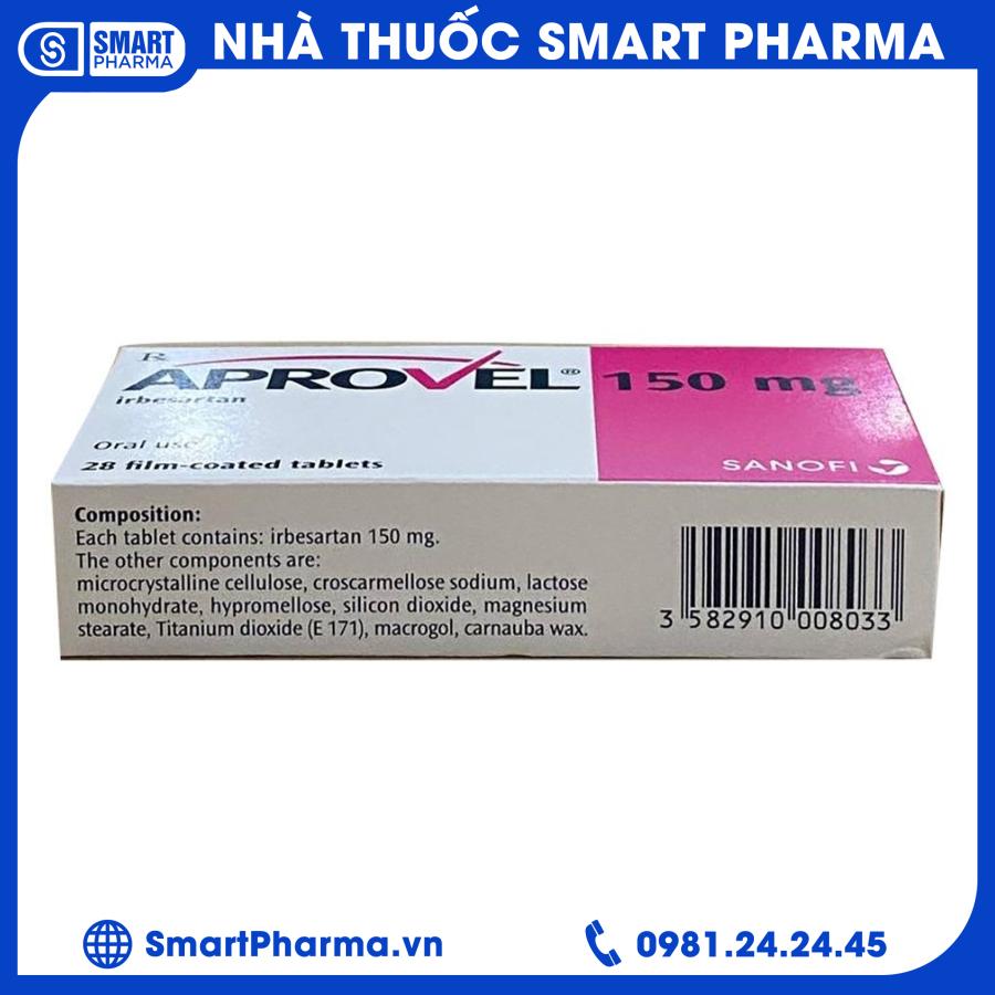 Aprovel 150mg (3) Smart Pharma - Aprovel 150mg 3