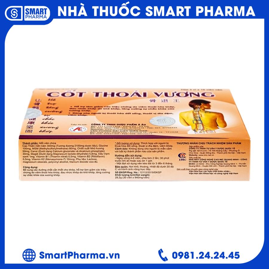 Cốt thoái vương (3) Smart Pharma - Cot thoai vuong 3