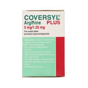 Smart Pharma - Thuốc Coversyl Plus 5mg/1.25mg điều trị tăng huyết áp (30 viên) 1 Smart Pharma - Coversyl Plus 2