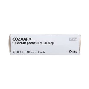 Smart Pharma - Thuốc Cozaar 50mg MSD điều trị tăng huyết áp (2 vỉ x 14 viên) 1 Smart Pharma - Cozaar 50mg 2