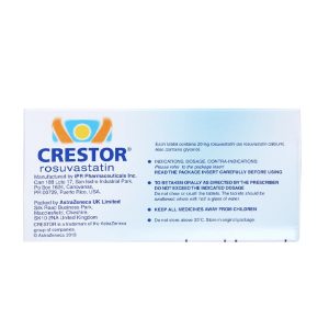Smart Pharma - Thuốc Crestor 20mg điều trị tăng cholesterol máu nguyên phát (2 vỉ x 14 viên) 1 Smart Pharma - Crestor 2 2