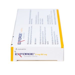 Smart Pharma - Exforge 5mg/80mg trị tăng huyết áp vô căn (2 vỉ x 14 viên) 1 Smart Pharma - Exforge 5 80mg 2