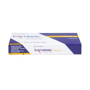 Smart Pharma - Exforge 5mg/80mg trị tăng huyết áp vô căn (2 vỉ x 14 viên) 2 Smart Pharma - Exforge 5 80mg 3