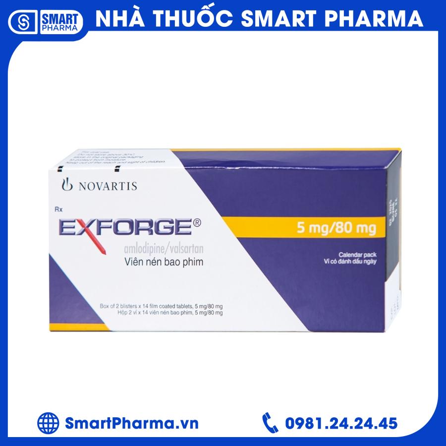 Exforge 5_80mg Smart Pharma - Exforge 5 80mg