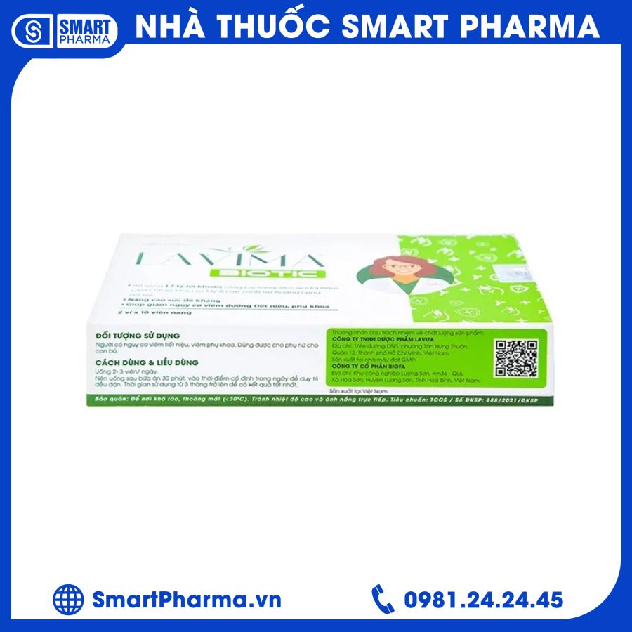 Lavima Biotic (2) Smart Pharma - Lavima Biotic 2