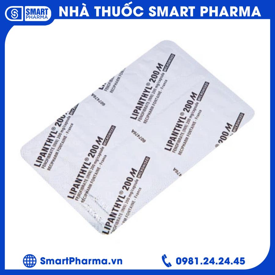 Lipanthyl 200mg (3) Smart Pharma - Lipanthyl 200mg 3