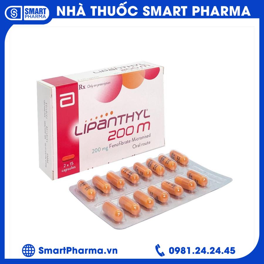 Lipanthyl 200mg Smart Pharma - Lipanthyl 200mg